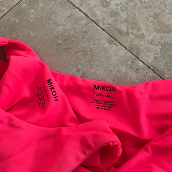 Mikoh Bright Pink Bikini Set - Picture 2 of 4